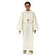 Altar server/Communion alb in polyester and wool s1