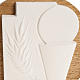 Bas-relief First Communion crucifix with wooden base s3