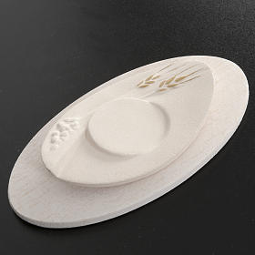 Cadeaux et souvenirs pour les occasions spéciales: Bonbonnière Première Communion épi doré et eucharistie argil Cadeaux et souvenirs pour les occasions spéciales: Bonbonnière Première Communion épi doré et eucharistie argil