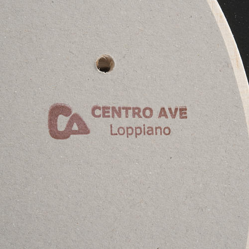 Spiga dorata ed Eucarestia da parete argilla Prima Comunione 4