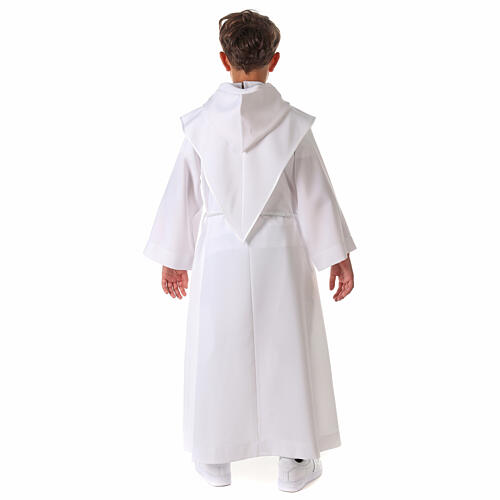 Holy Communion alb with Tau 13