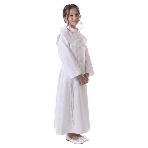 Holy Communion alb with Tau 6