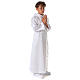 Holy Communion alb with Tau s8
