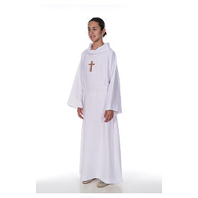 Túnicas Primeira Comunhão: Alva Primeira Comunhão modelo Economy Túnicas Primeira Comunhão: Alva Primeira Comunhão modelo Economy