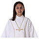 First Communion alb, with embroidered stole s2