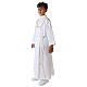 First Communion alb, with embroidered stole s9