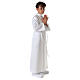 First Communion alb, with embroidered stole s11