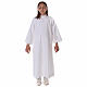 First Communion alb, with embroidered stole s14