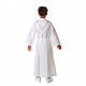Aube communion scapulaire brodé unisex s13