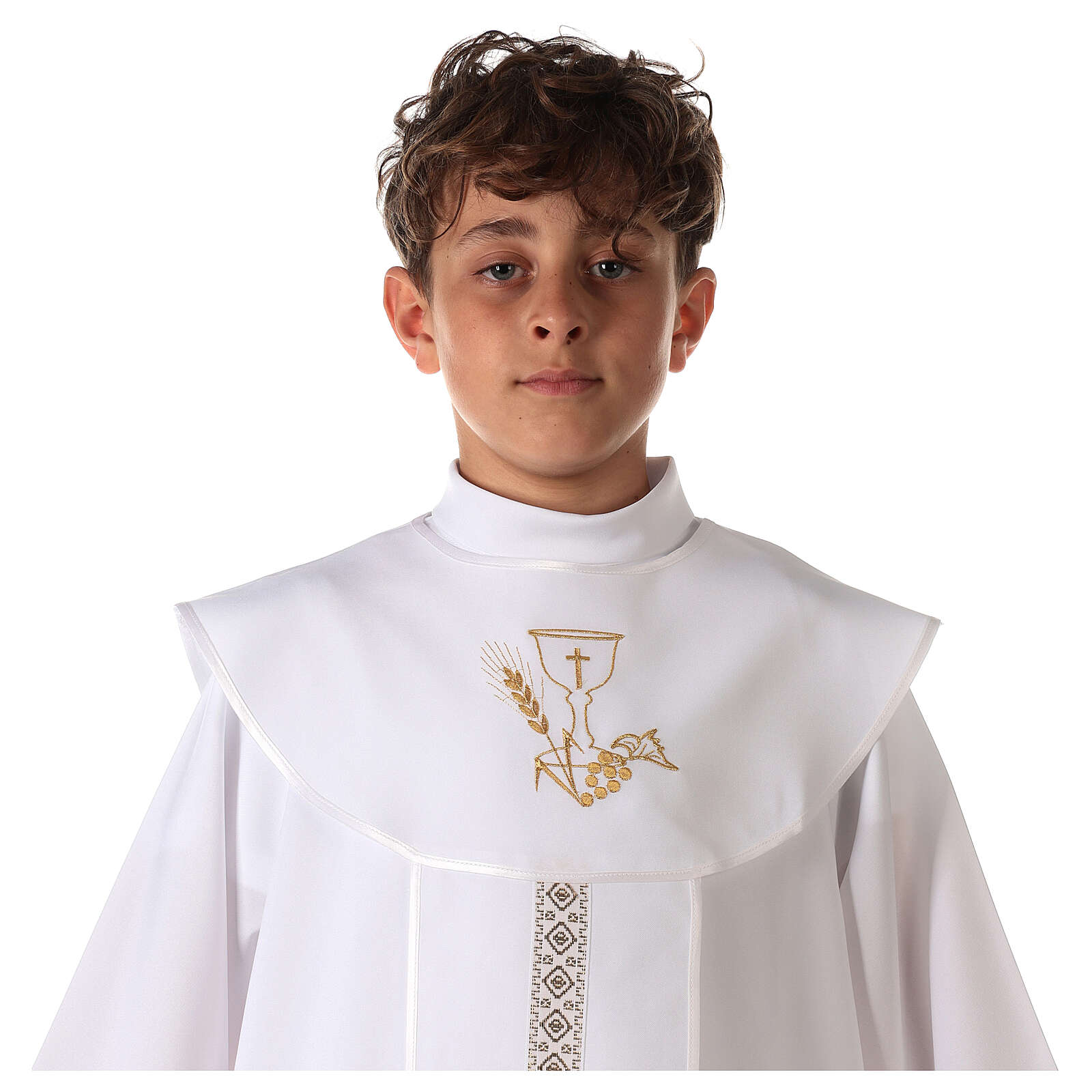 Aube communion garçon avec calice vente en ligne sur HOLYART