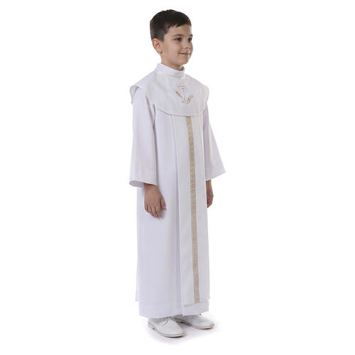 Abito prima comunione poliestere unisex calice 5