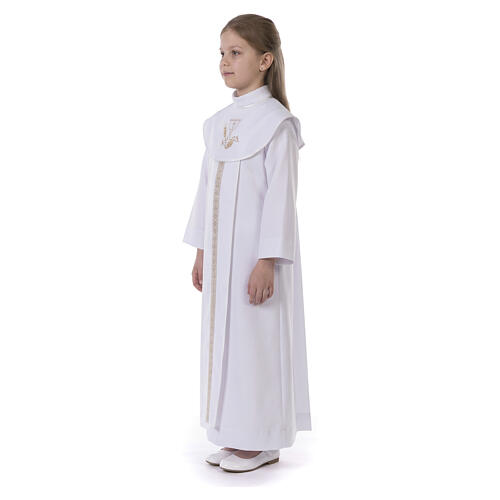 Abito prima comunione poliestere unisex calice 8
