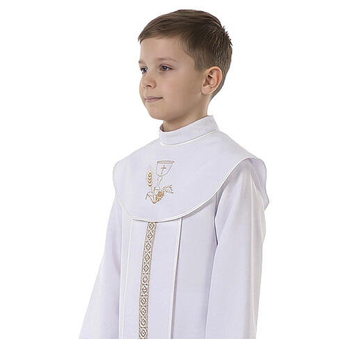 First Communion Alb with chalice 4