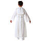 First Communion alb, honeycomb embroidery s15