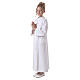 First Communion alb, honeycomb embroidery s5