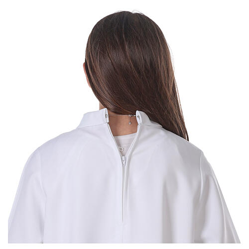 Túnica Primera Comunión bordado de cruz 9