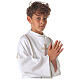 Túnica Primera Comunión bordado de cruz s3