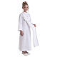 Abito prima comunione unisex ricamo nido d'ape s6