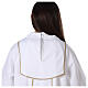 First Communion alb with honeycomb embroidery s13