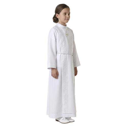 Abito prima comunione bambina Macramè 5