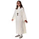 First Communion alb, simple, ivory s6