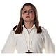 First Communion alb, simple in ivory s8