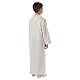 First Communion alb, simple in ivory s7