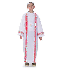 First Communion Albs: First Communion alb, 2 hems