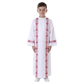 Tunique première communion deux bords