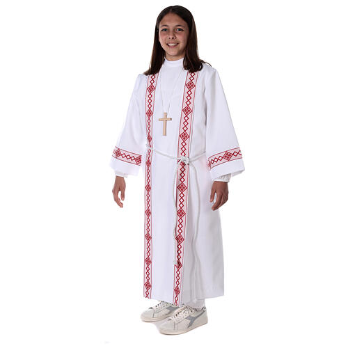 Tunique première communion deux bords 8
