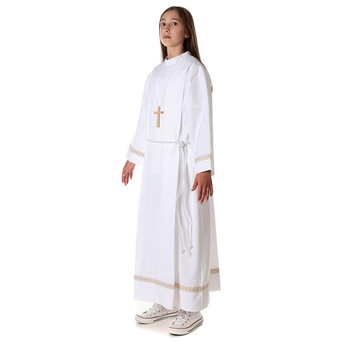 Vestido con escapulario, Primera Comunión 7