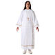 First Holy Communion alb with golden hem s9