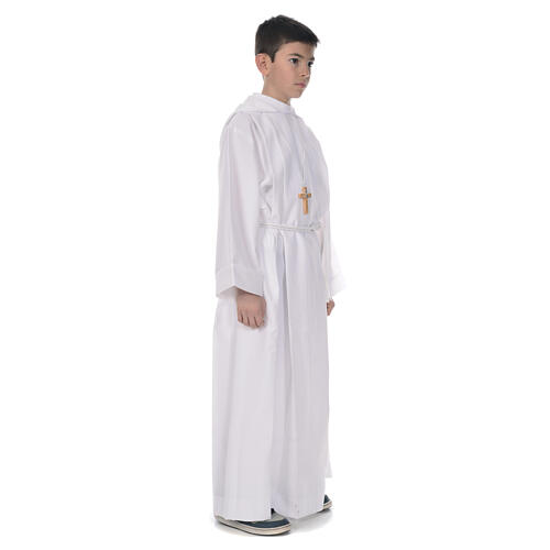 First communion alb with hood 5