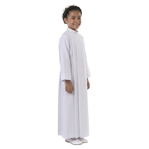Vestido con pliegues, Primera Comunión 8