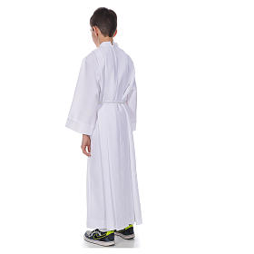 Túnicas Primeira Comunhão: Túnica para Primeira Comunhão com 4 dobras