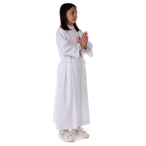Holy Communion Alb with 4 pleats 9