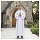 First communion alb with decorated scapular s2