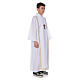 First communion alb with decorated scapular s4