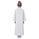 Tunique première communion scapulaire bord or s8