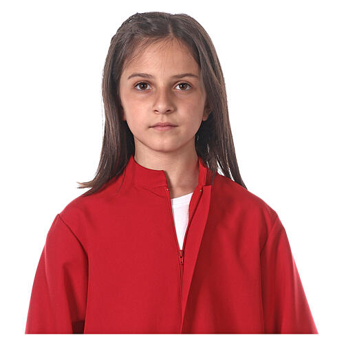 Tunika ministrancka model Czerwony 9