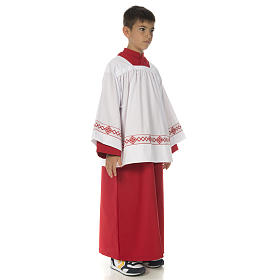 Túnicas Primeira Comunhão: Túnica para Acólito mod. Vermelho