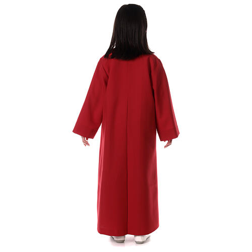 Server surplice and red cassock 11