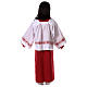 Server surplice and red cassock s9