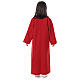 Server surplice and red cassock s12