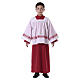 Server surplice and red cassock s1