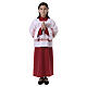 Server surplice and red cassock s5