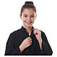 Ministrantentalar und Chorhemd im Set, Modell Schwarz s9