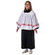 Server surplice and black cassock s7