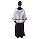 Server surplice and black cassock s10