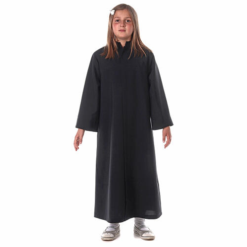 Server surplice and black cassock 10